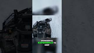 Can Am Outlander ATV Plowing Heavy Snow in Deep Alaskan Winter [upl. by Franni]