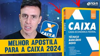 Apostila Caixa  Melhor Material PósEdital 2024 Review Completo [upl. by Anirtek]