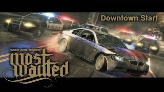 Need for Speed Most Wanted 2 Downtown Start Full Playthrough [upl. by Jasmine]