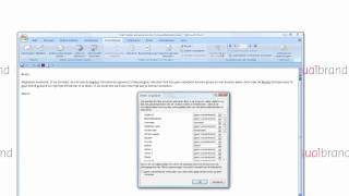 Tutorial mail lijst maken met Microsoft Word Excel en Outlook [upl. by Lorne]