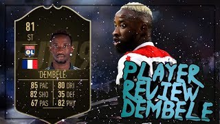 FIFA 19  MOUSSA DEMBELE IF 81  PLAYER REVIEW FR [upl. by Emeline957]