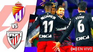 Real Valladolid vs Athletic Bilbao en vivo  La Liga Jornada 13 [upl. by Pippy]