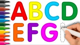 Música ABC  Aprenda as Letras do Alfabeto  Alfabeto Infantil [upl. by Atekan298]