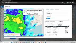 SIDARMA NOWCAST  Map Layout [upl. by Brunn834]