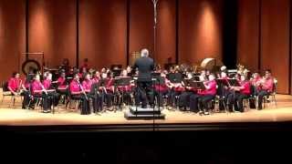 LFMS 6th Grade Cadet Band performing quotThe Lost Kingdomquot [upl. by Atteram]