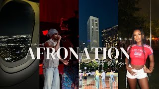 VLOG AFRONATION DETRIOT MICHIGAN  ASAKE CONCERT HOUSTON [upl. by Suilienroc162]