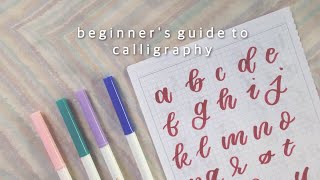 how to beginners guide to calligraphy [upl. by Calv]