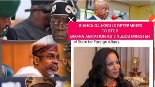 BIANCA OJUKWU IS DETERMINED 2 STOP BIAFRA AGITATION AS TINUBUS MINISTER OBIDIGBO WRÑ SIMON EKPA [upl. by Atilehs]