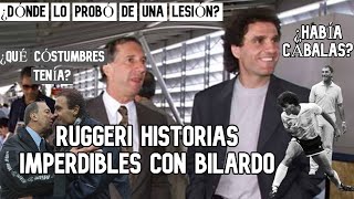 ANÉCDOTAS de RUGGERI y sus HISTORIAS con BILARDO [upl. by Quennie]