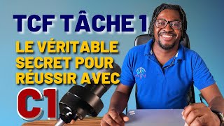 🔴 TCF C1 TÂCHE 1 [upl. by Drye]