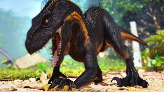 Creating an IndoRaptor Hybrid  ARK Survival Ascended 33 [upl. by Birecree]