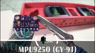 9 Axis IMU MPU9250 GY91 [upl. by Tiffie]