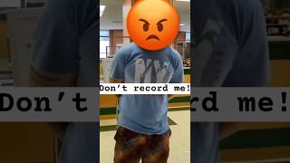 Guy gets mad when he realized he was being recorded and gave him the reaction he was looking for [upl. by Maxa]