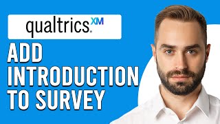 How To Add Introduction To Qualtrics Survey How Do You Put In Survey Introduction To Qualtrics [upl. by Epps]