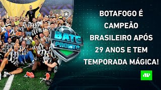 Botafogo é CAMPEÃO BRASILEIRO Gabigol SE DESPEDE do Flamengo Furacão é REBAIXADO  BATEPRONTO [upl. by Eicyac]