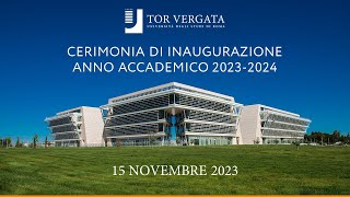 Cerimonia di inaugurazione dellAnno Accademico 20232024 [upl. by Dnartreb561]