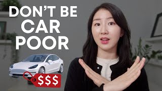 ACCOUNTANT EXPLAINS How Much Car Can You Afford  Avoid becoming CAR POOR [upl. by Iinden530]