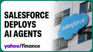 Salesforce hails next wave in gen AI with custom agents [upl. by Elleynad]