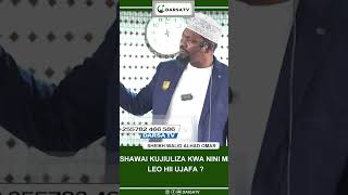 Hivi Ushawai Kujiuliza Kwa Nini Mpaka Leo Ujafa Sheikh Walid Alhad darsa arewa live maulidi [upl. by Traci209]