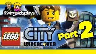 Lego City Undercover  Walkthrough Part 2 New Faces and Old Enemies [upl. by Aicertal662]