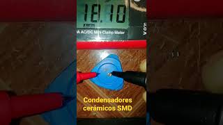 Como medir condensadores SMD [upl. by Eimrots]