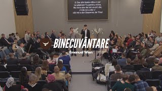 Emanuel Wien  Duminică Dimineaţa  Binecuvântare  17112024 [upl. by Sinnal]