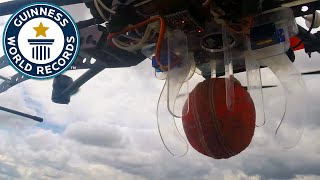 Highest Cricket Ball Catch  Guinness World Records [upl. by Sivaj]