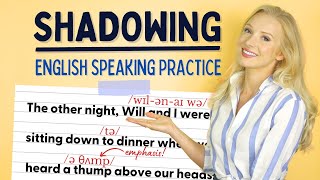 English Speaking Practice  Speak with me Shadowing Method [upl. by Blader442]