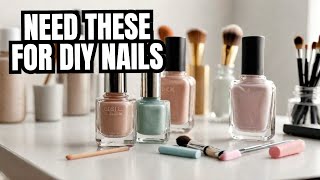 Beginner Nail Supplies You ACTUALLY Need nails [upl. by Aikas372]