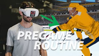 Off Ice Warmup in VR  Warmup Routine with NHL Sense Arena [upl. by Ailecec733]