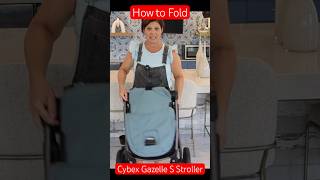 How to FOLD the Cybex Gazelle S Stroller [upl. by Ebba]