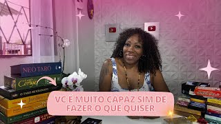 ♍️VIRGEM Vc é capaz de fazer tudo o que quiser🙏🏽 [upl. by Corso]