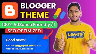 Best Blogger Theme For AdSense Approval [upl. by Norb]