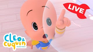 🔴 DIRECTO 🔴 Canciones infantiles y vídeos educativos de Cleo y Cuquín  shorts live directo [upl. by Ennaeel621]