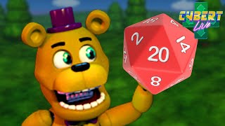 Turning FNAF World Into a Table Top RPG with RyeToast  Cybert Live [upl. by Ingles156]