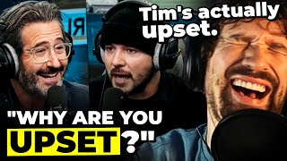 Seder Confronts Tim Pool For Russian Funding And Gets Him Visibly Upset [upl. by Cora]