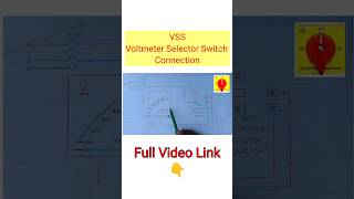 voltmeter selector switch connection voltmeter selectorswitch sorts electrical [upl. by Adirahs]