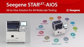 Seegene STARletAIOS  AllinOne Solution for All Molecular Testing [upl. by Aetnuahs]