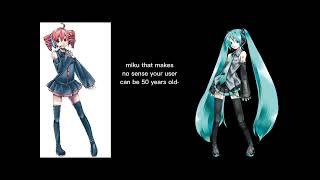 Hells greatest dad Miku vs Teto AI cover [upl. by Anahpos556]