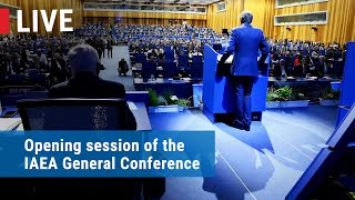 Opening session of the IAEA General Conference [upl. by Carrillo774]