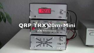 QRP 20mMini Monoband TRX 10 Watt [upl. by Abijah]