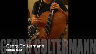 Georg Goltermann Nocturne Op 54 for cello duet [upl. by Vanda]