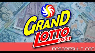 PCSO 655 Grand Lotto Results Today in the Philippines [upl. by Gristede49]