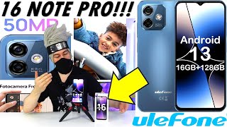 ULEFONE NOTE 16 PRO best smartphone economico cellulare android 13 [upl. by Rehpotsirahc158]