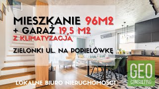 Mieszkanie w Zielonkach Na Popielówkę Apatament Kraków klimatyzacja NA SPRZEDAŻ geoconsultingpl [upl. by Vada]