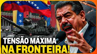 Nicolás Maduro AMEAÇA e Brasil envia tropas para as fronteiras [upl. by Cannice309]