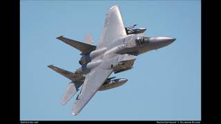 CVR  2007 USAF F15C 800034 crash  Inflight breakup 2 November 2007 [upl. by Atined]