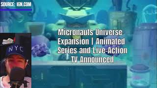 Micronauts Universe Expansion  Animated Series and LiveAction TV Announced [upl. by Schnurr]