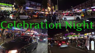 YOUM E AZADI CELEBRATION NIGHT 14 AUGUST IN wilmslow ROAD [upl. by Aivyls]