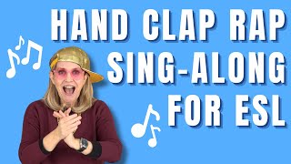 Hand Clap Rap – Circle Time Warmup  Sing Along Song  Brain Breaks For Kids [upl. by Latashia]